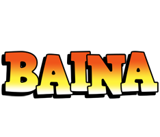 Baina sunset logo