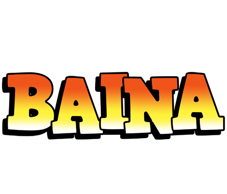 Baina sunset logo