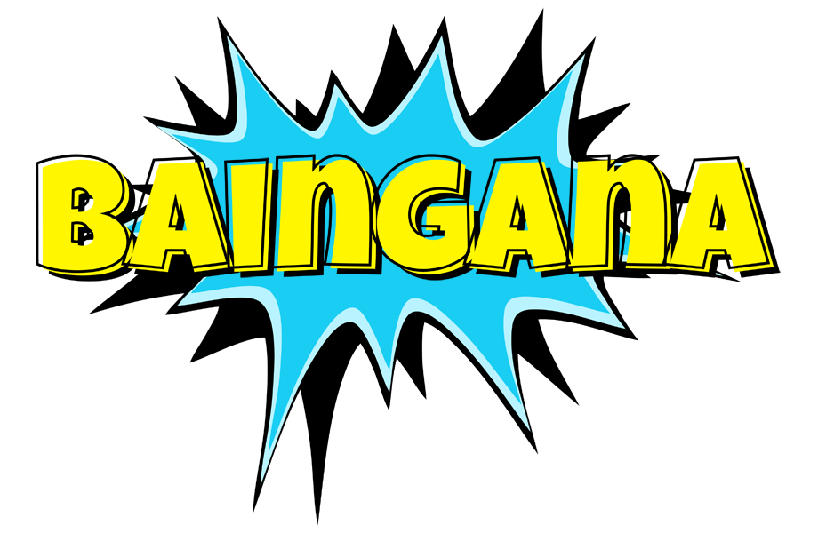 Baingana amazing logo