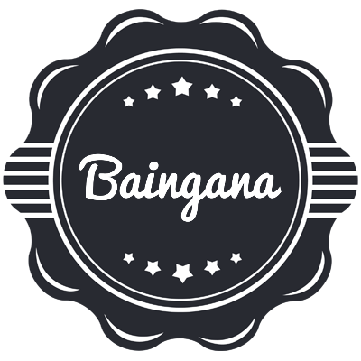 Baingana badge logo