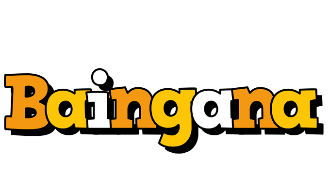 Baingana cartoon logo