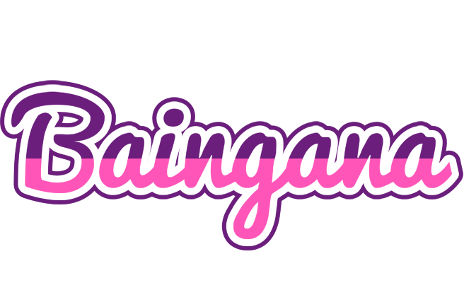 Baingana cheerful logo