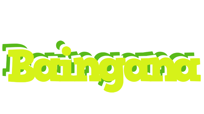 Baingana citrus logo