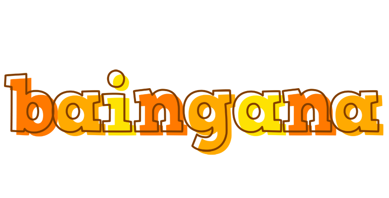 Baingana desert logo