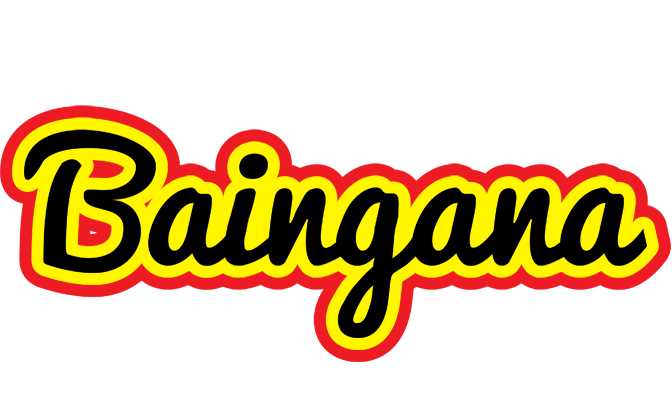 Baingana flaming logo