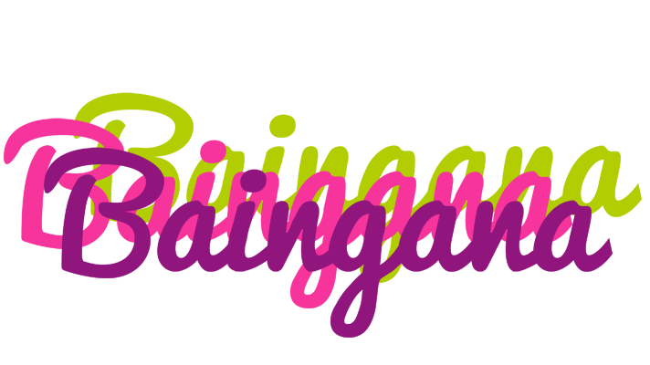 Baingana flowers logo