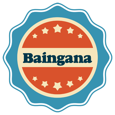 Baingana labels logo