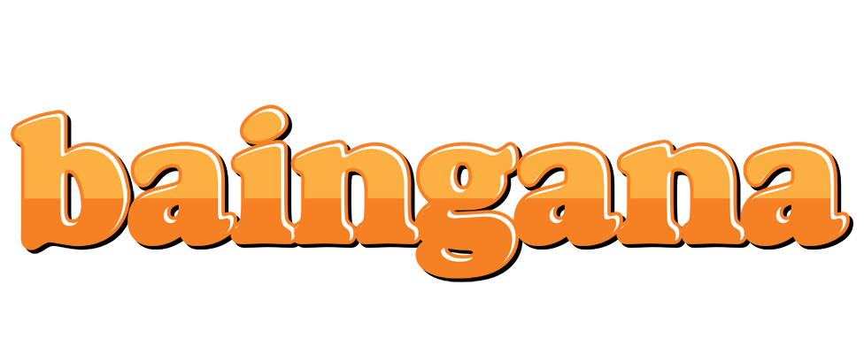 Baingana orange logo