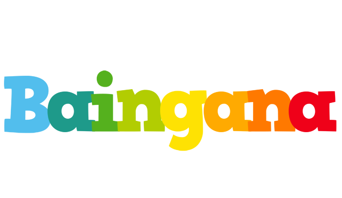 Baingana rainbows logo