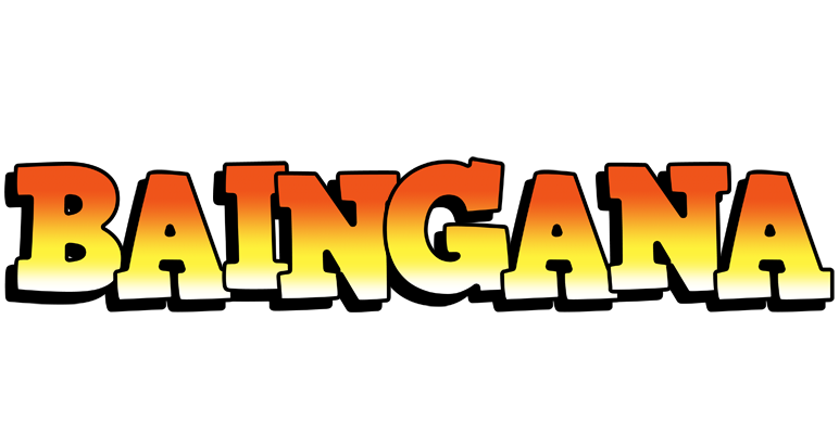Baingana sunset logo