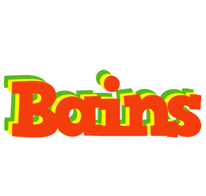 Bains bbq logo