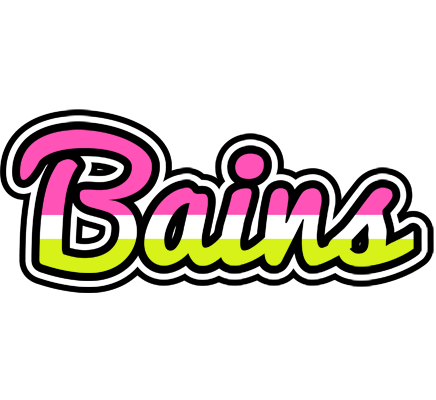 Bains candies logo