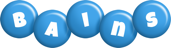 Bains candy-blue logo