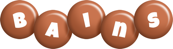 Bains candy-brown logo