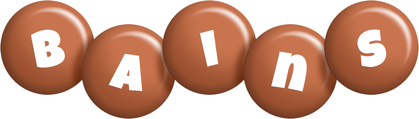 Bains candy-brown logo