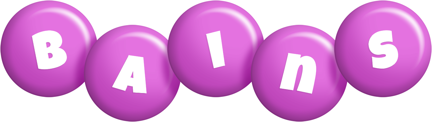 Bains candy-purple logo