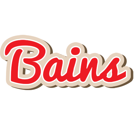 Bains chocolate logo