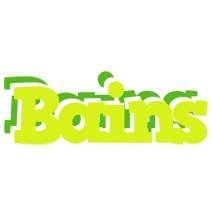 Bains citrus logo
