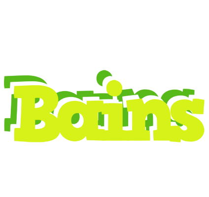 Bains citrus logo