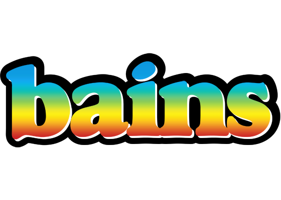 Bains color logo