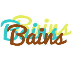 Bains cupcake logo