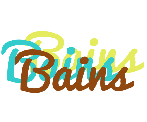 Bains cupcake logo