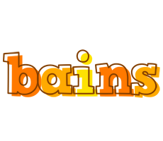 Bains desert logo