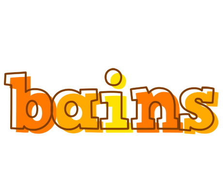 Bains desert logo