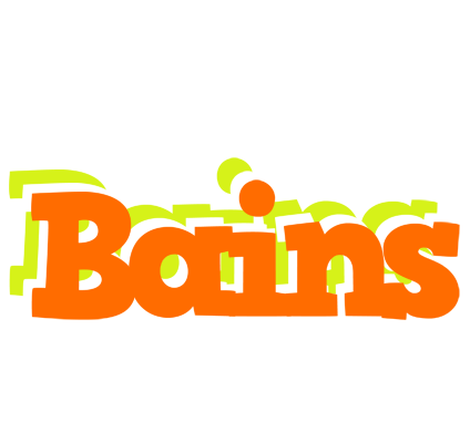 Bains healthy logo