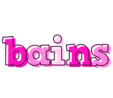 Bains hello logo