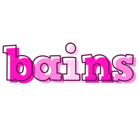 Bains hello logo