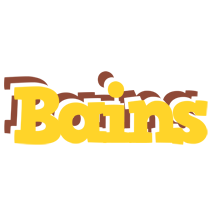 Bains hotcup logo