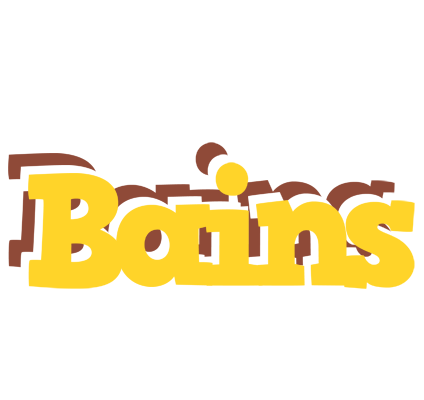 Bains hotcup logo