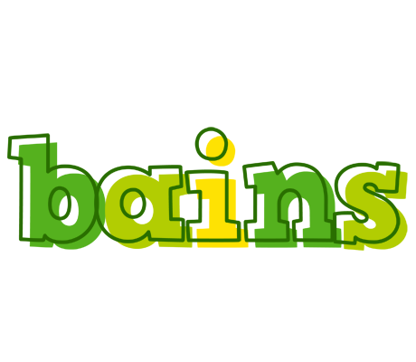 Bains juice logo