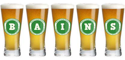 Bains lager logo