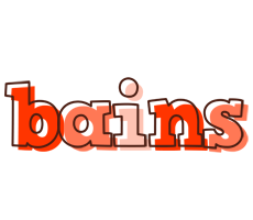 Bains paint logo