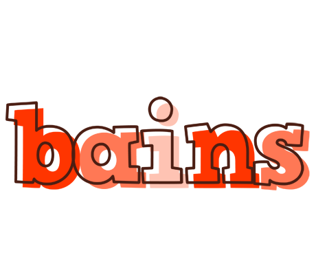 Bains paint logo