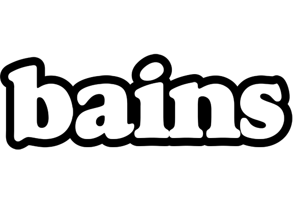 Bains panda logo