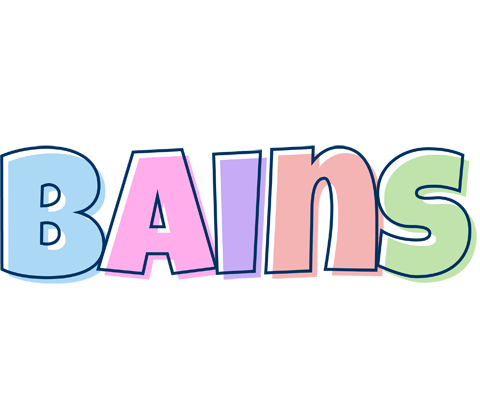 Bains pastel logo