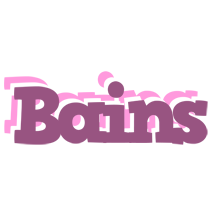 Bains relaxing logo