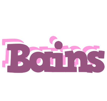 Bains relaxing logo
