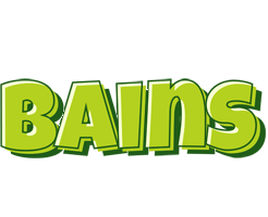 Bains summer logo