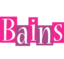 Bains whine logo