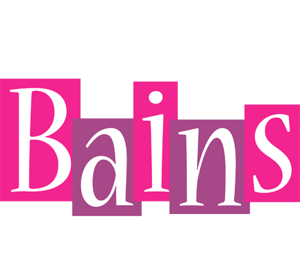 Bains whine logo