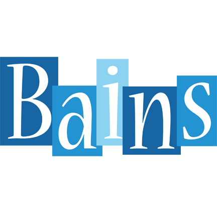 Bains winter logo