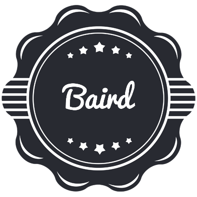 Baird badge logo