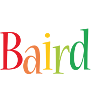 Baird birthday logo