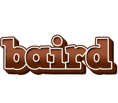 Baird brownie logo
