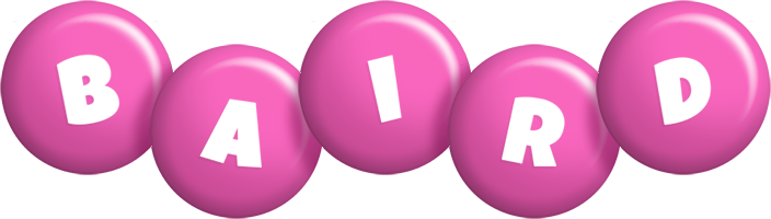 Baird candy-pink logo