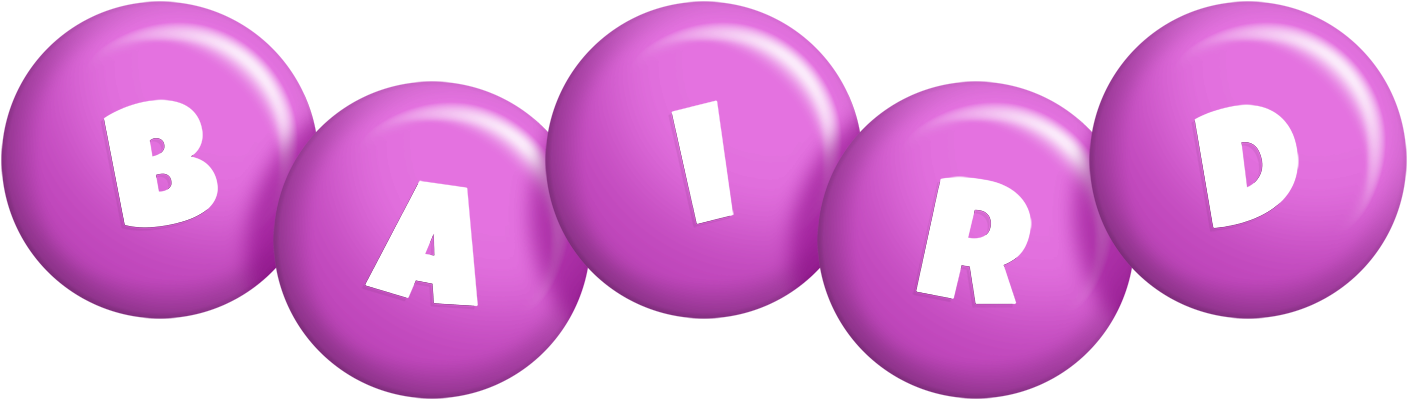 Baird candy-purple logo